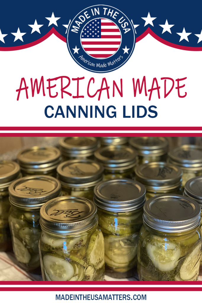 Made in the USA Canning Lids