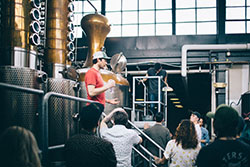 brewery distillery tour