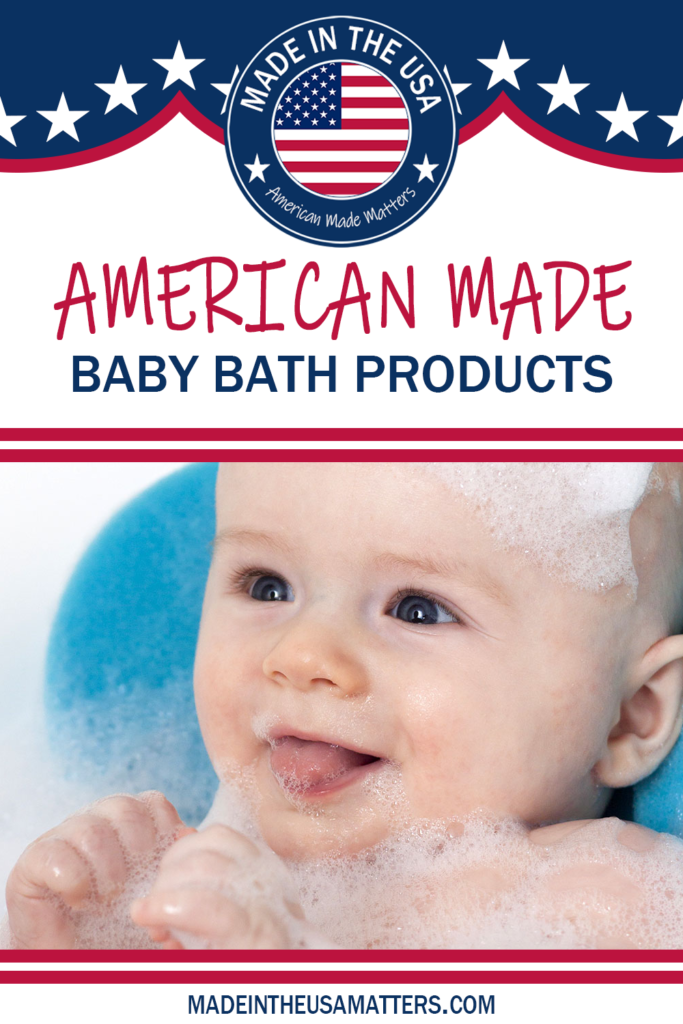 Pin it! American Made Baby Bath Products