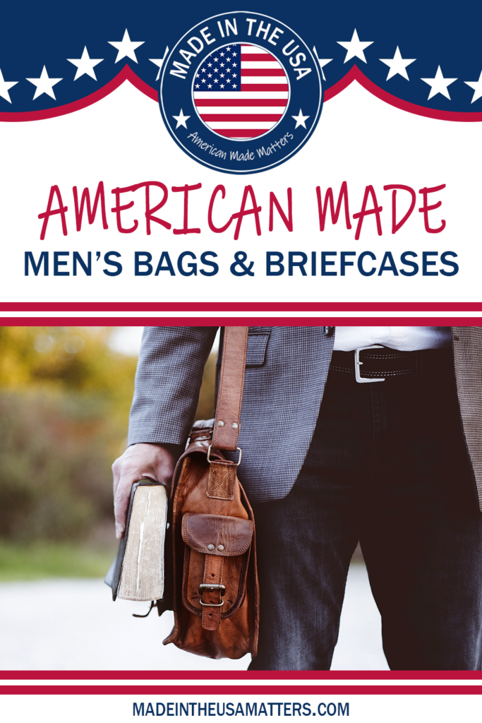 Pin it! American Made Men's Bags & Briefcases
