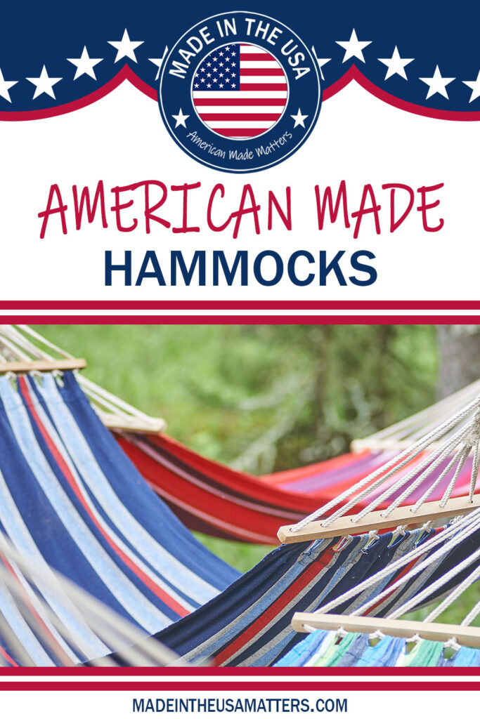 Pin it! Hammocks Made in the USA