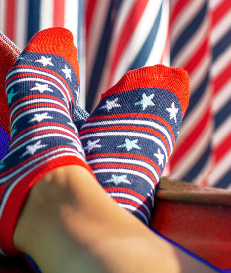 Patriotic Socks Made in the USA