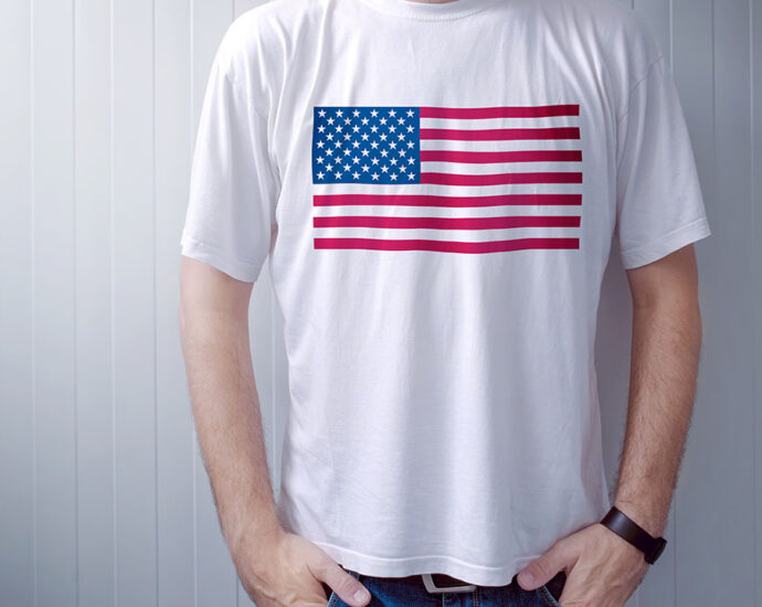 Men's Patriotic T-Shirts Made in the USA