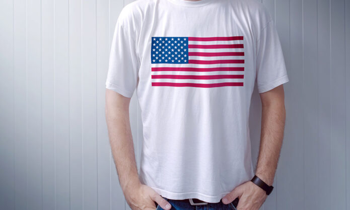 Men's Patriotic T-Shirts Made in the USA