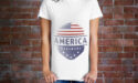 Women’s Patriotic T-Shirts Made in the USA | Purely Patriotic | American Made Star Spangled Spirit