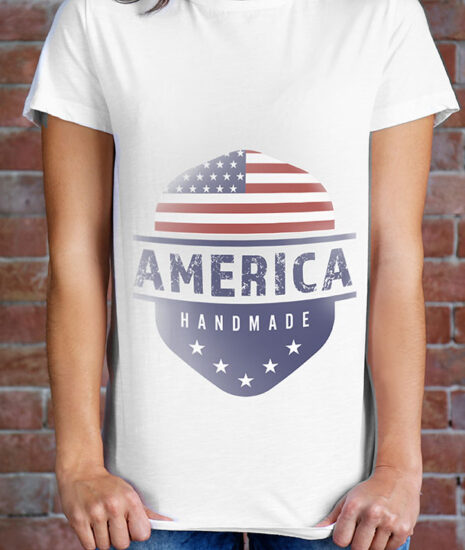 Women's Patriotic T-Shirts Made in the USA