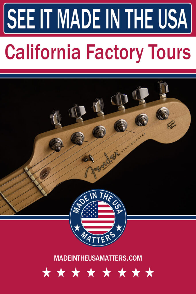 Pin it! California Factory Tours