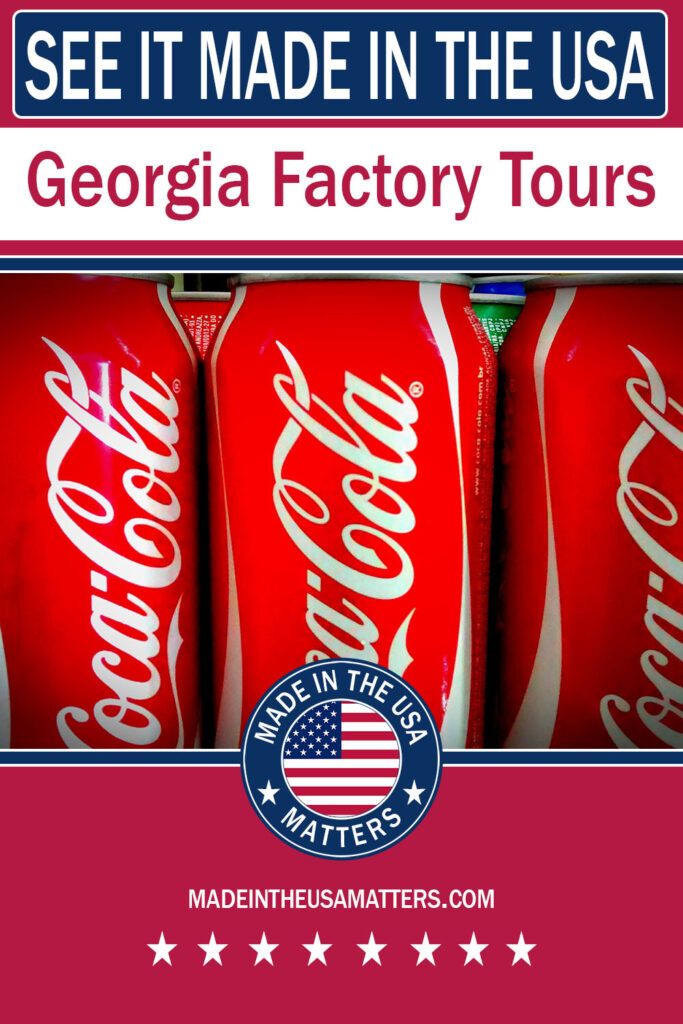 Pin it! Georgia Factory Tours