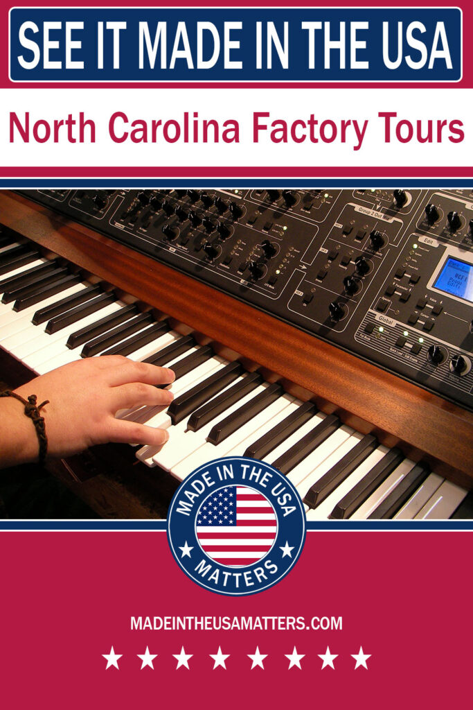 Pin it! North Carolina Factory Tours