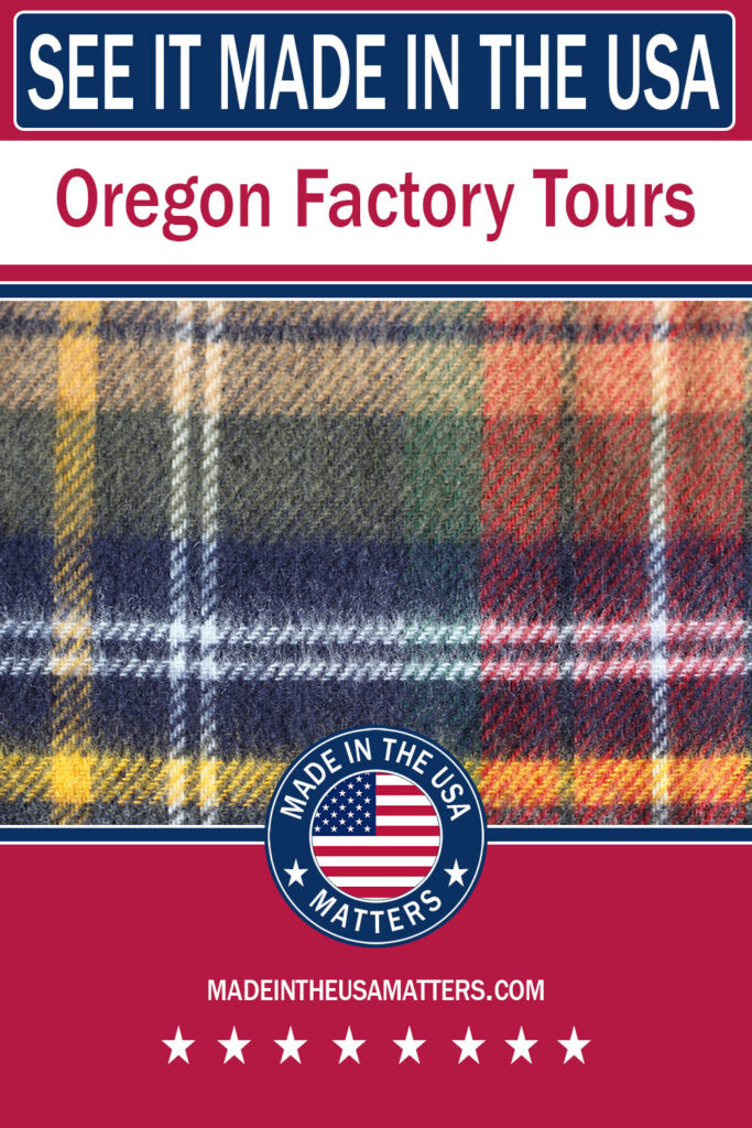 Pin it! Oregon Factory Tours
