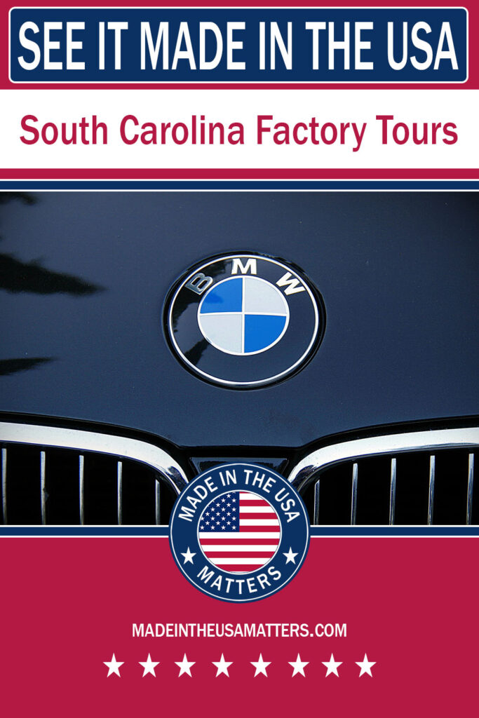 Pin it! South Carolina Factory Tours