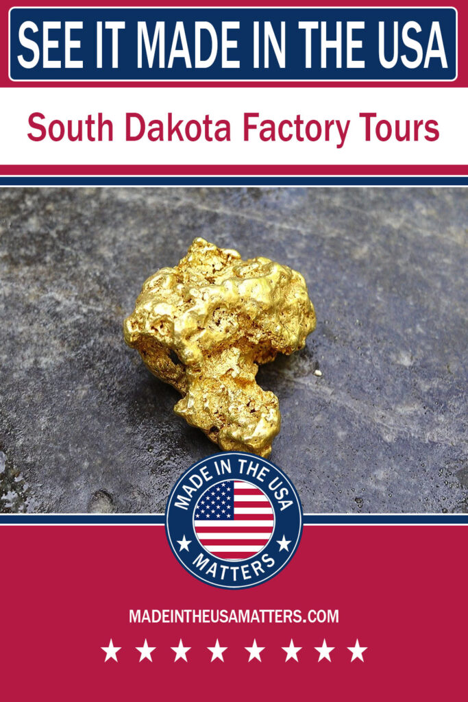 Pin it! South Dakota Factory Tours