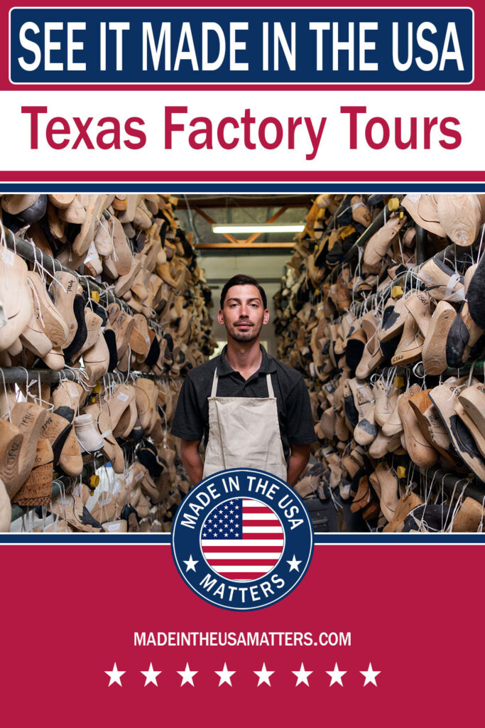 Pin it! Texas Factory Tours