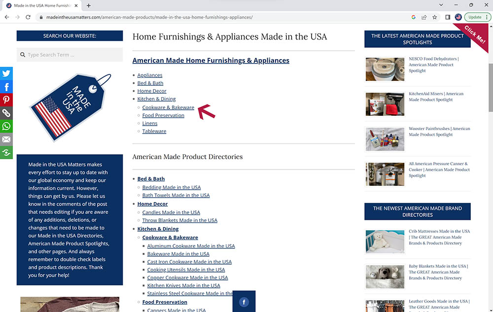 One Easy Trick to Find Made in the USA Products on  +Bonus