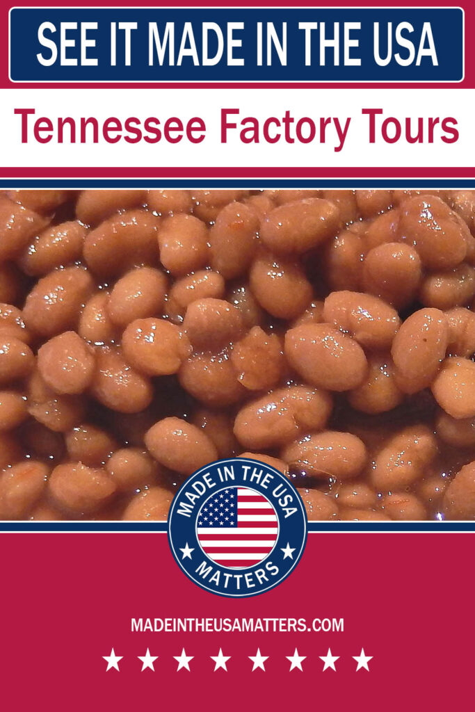 Pin it! Tennessee Factory Tours