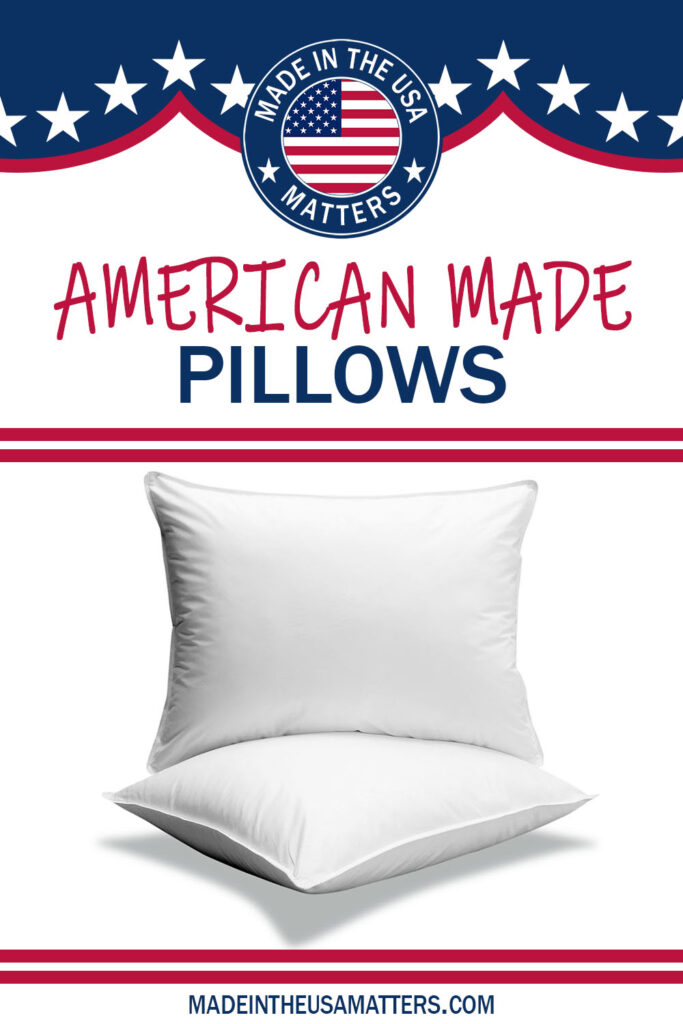 Pin it! Pillows Made in the USA