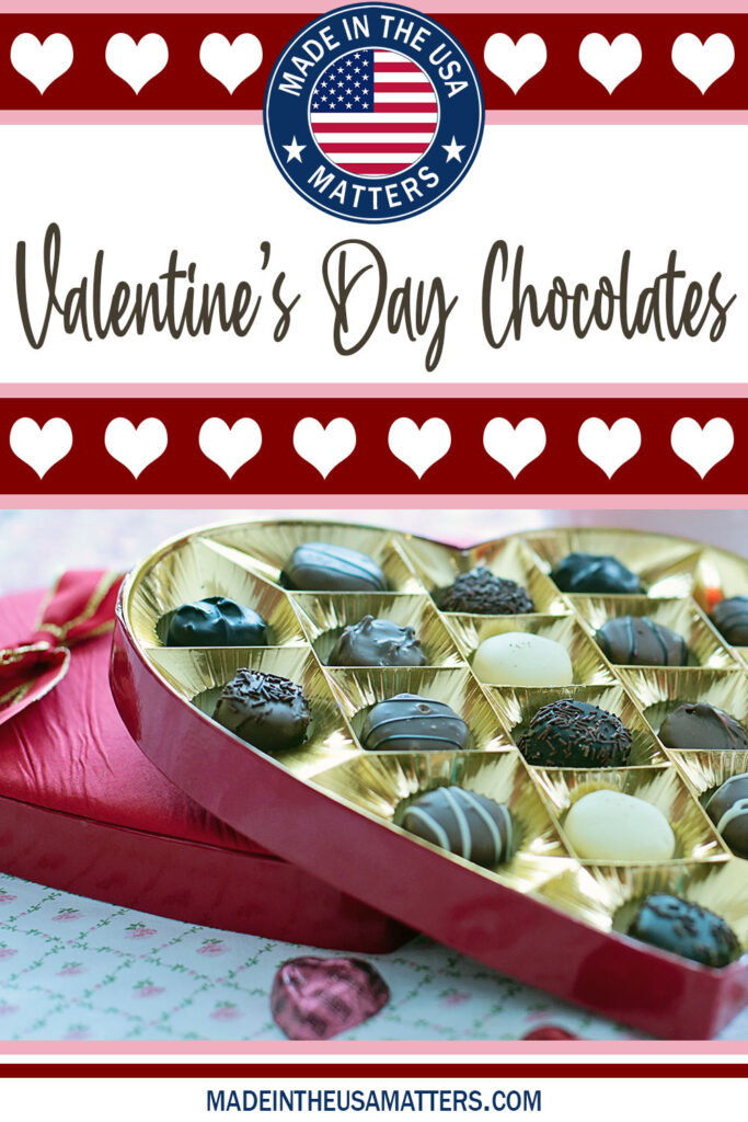 Pin it! Valentine's Day Chocolates Made in the USA