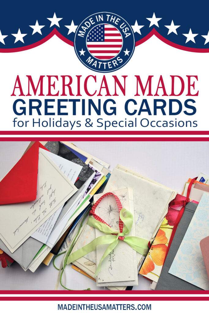 Pin it! Greeting Cards Made in the USA