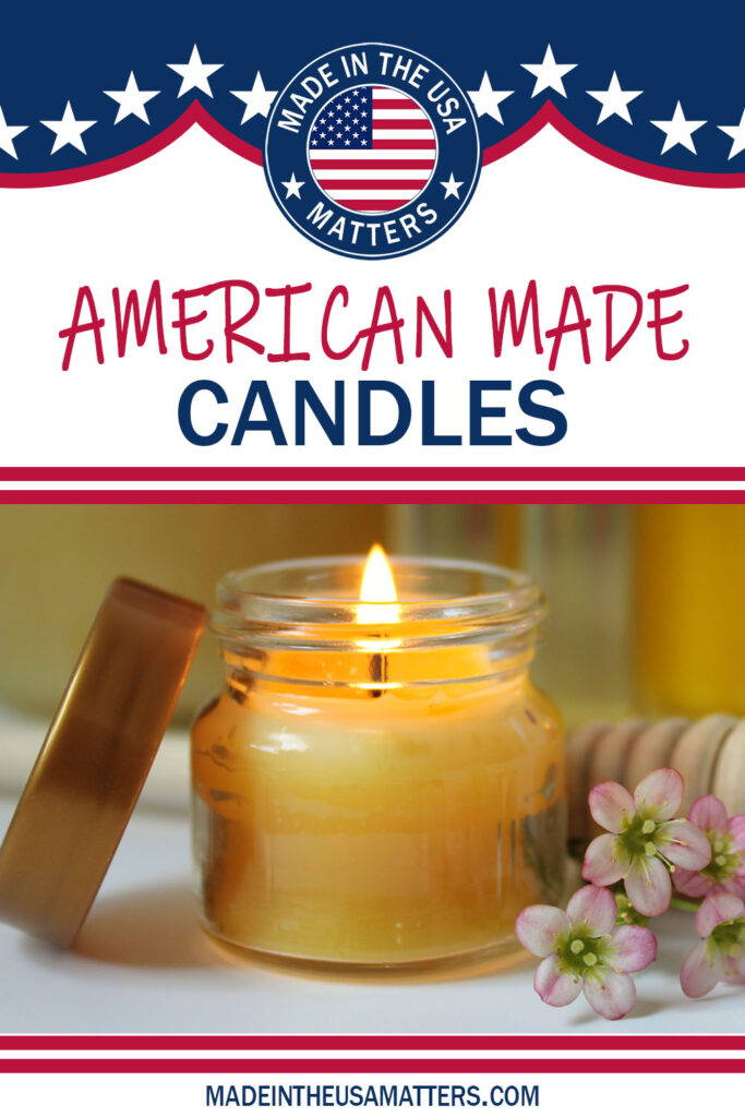 Pin it! Candles Made in the USA