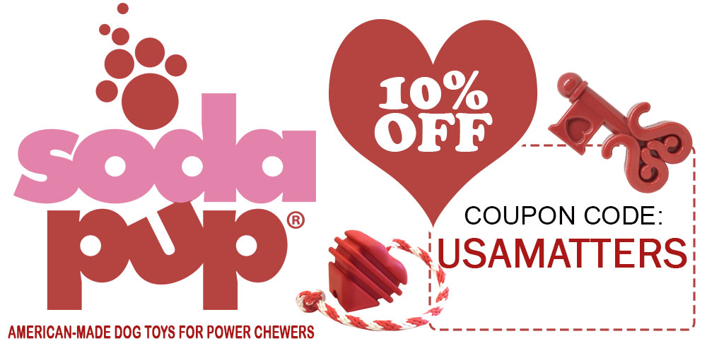 Soda Pup Save 10% with Code USAMATTERS