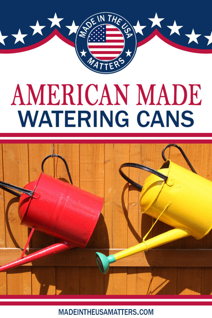 Pin it! Watering Cans Made in the USA