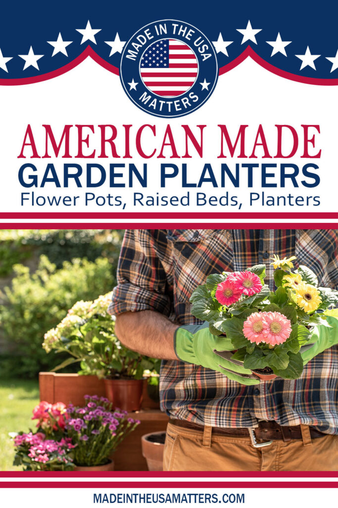 Pin it! Garden Planters Made in the USA