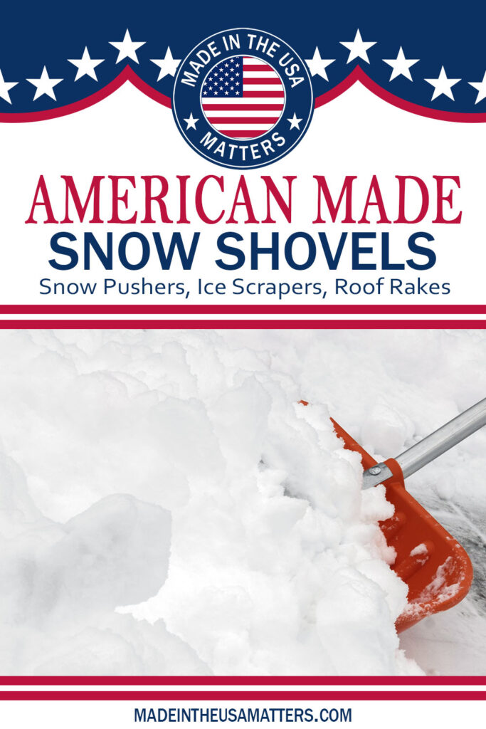 Pin it! Snow Shovels Made in the USA