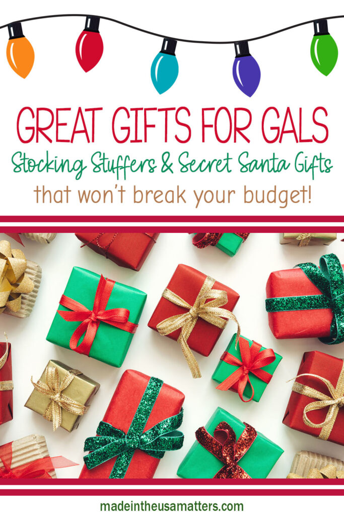 Pin it! Women's Stocking Stuffers Made in the USA