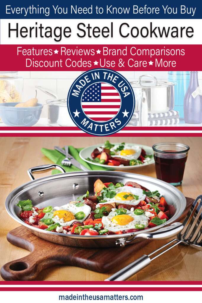 Pin it! Heritage Steel Cookware