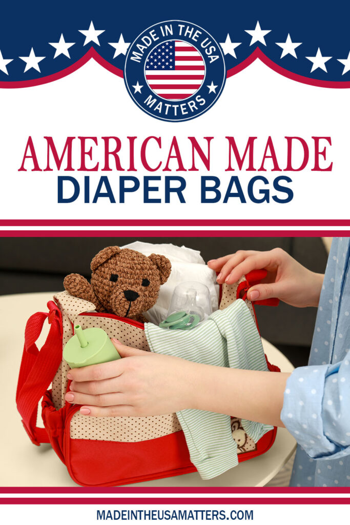 Pin it! Diaper Bags Made in the USA