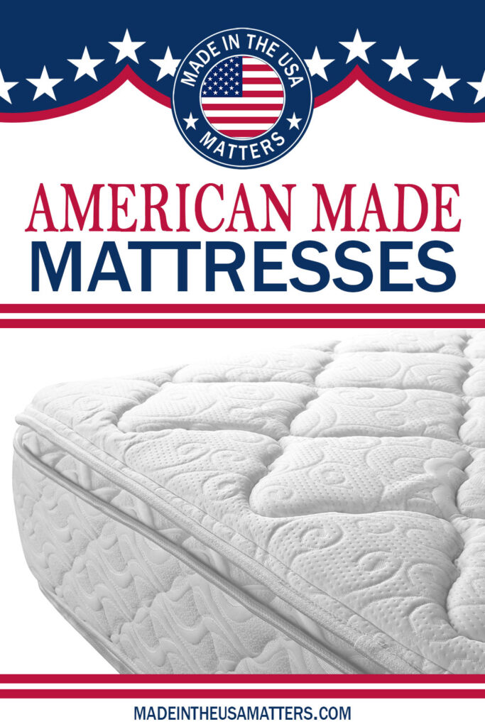 Pin it! Mattresses Made in the USA