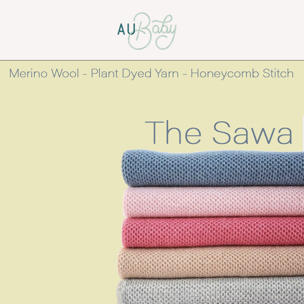 Sawa Merino Wool Baby Blanket