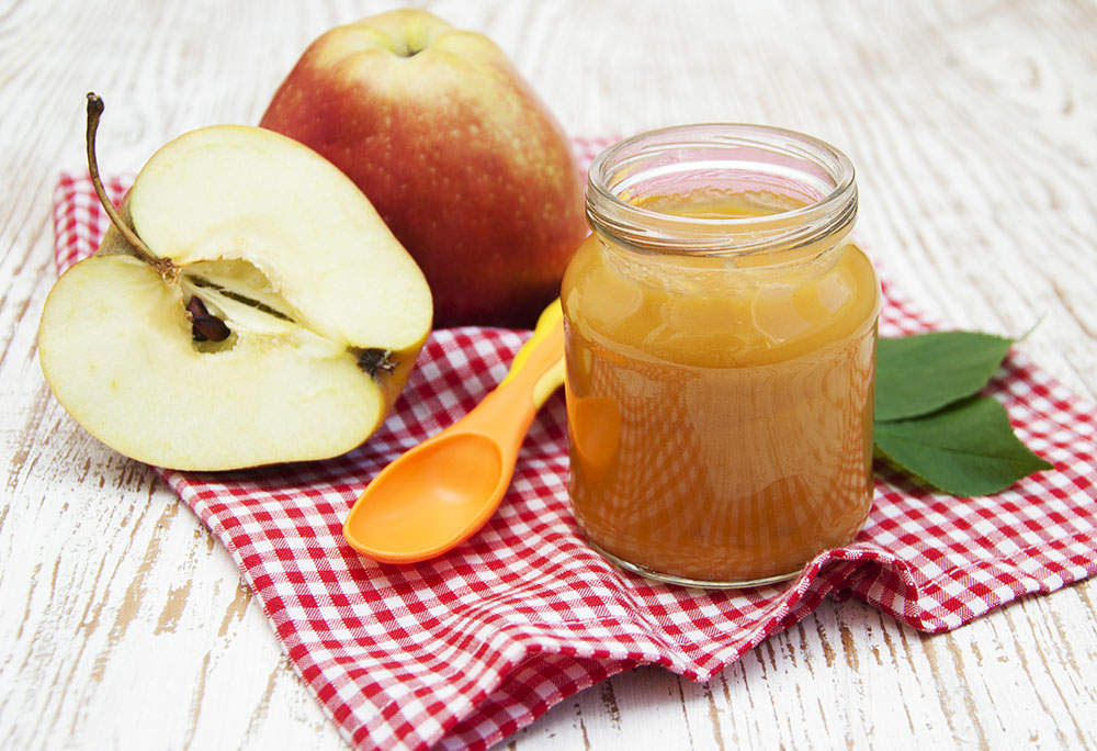 Pressure Canned Baby Apple Puree