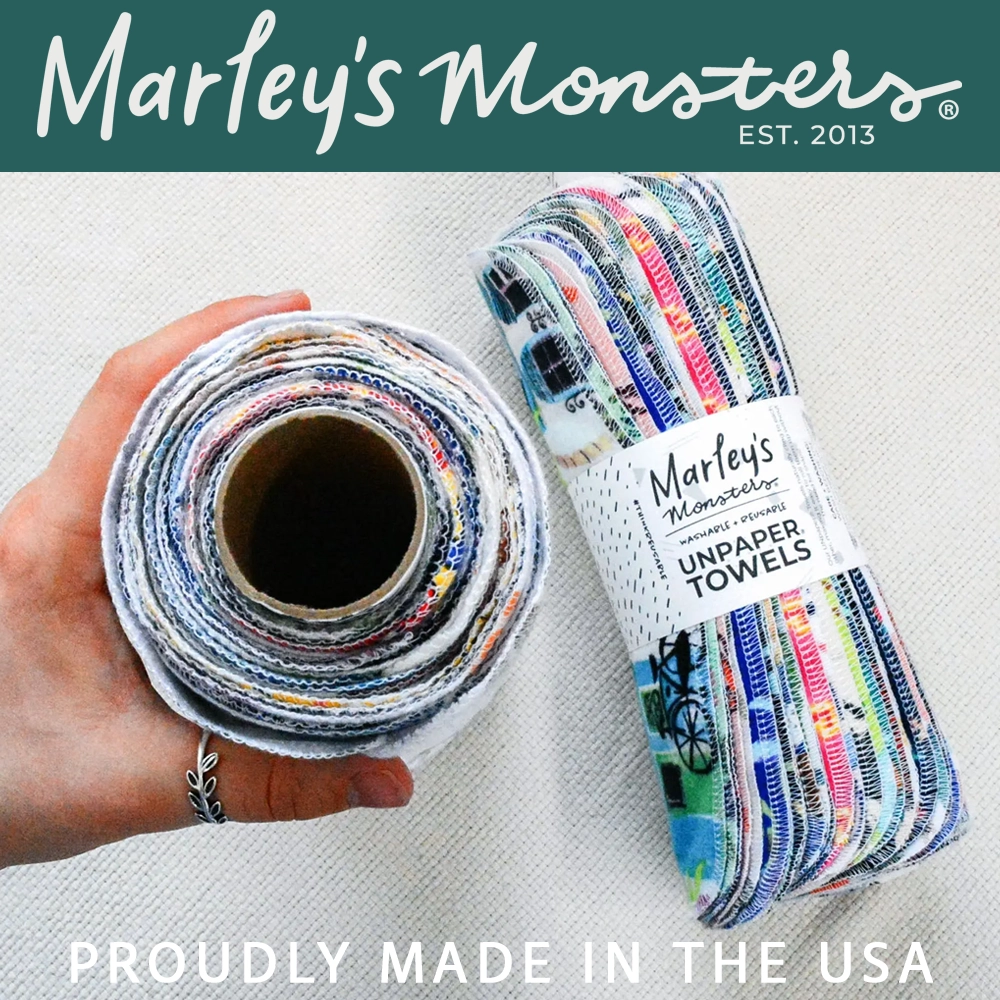 Marley's Mosters Eco-Friendly Unpaper Towels and More