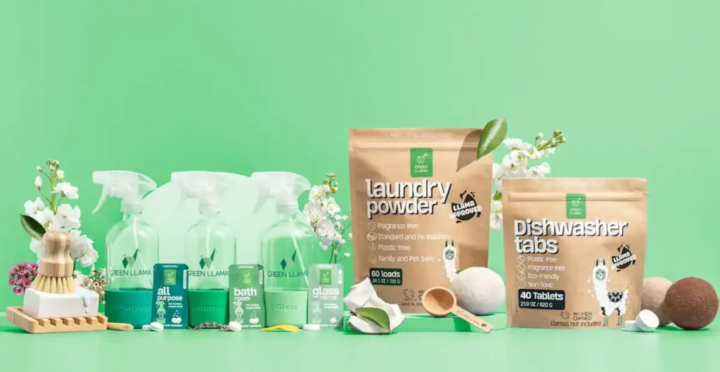 Green Llama Eco-Friendly Cleaning Products Made in USA