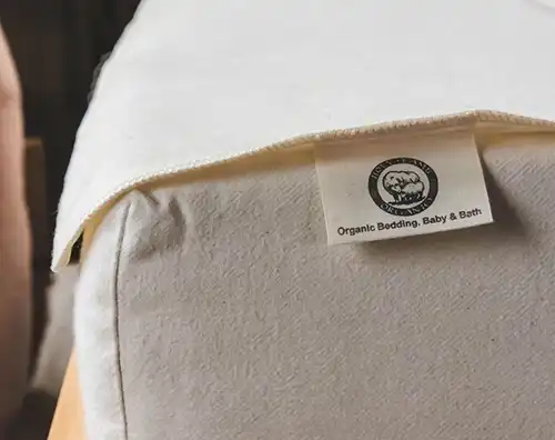 Holy Lamb Organics Moisture Barrier Wool Mattress Pad Made in USA