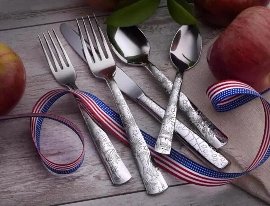Patriotic Americana Flatware Pattern from Liberty Tabletop