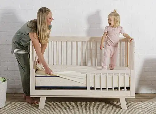 My Green Mattress Organic Crib Mattress Protector Made in the USA