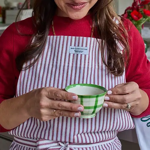 100% Cotton Kitchen Apron Made in USA