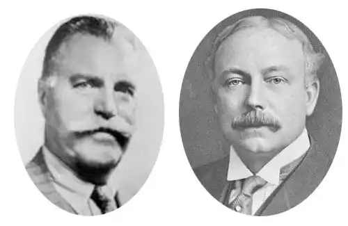 Smith on Left, Binney on Right