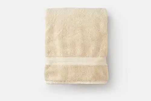American Blossom Linens Natural Cotton Bath Towels Made in USA